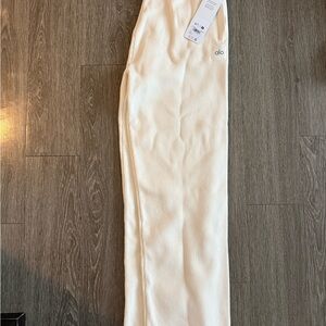 Alo White High-Waisted Leggings